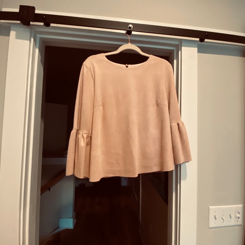 Suede top